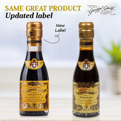 Giuseppe Giusti 4 Gold Medals "Quarto Centenario" Champagnottina In a Gift Box Traditional Balsamic Vinegar of Modena Aged Over 15 Years Old - 100ml - 1 Case