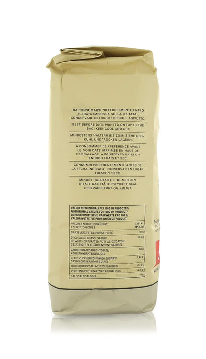 Molino Pasini Soft Wheat Flour Type "1", "Primitiva", 1 Kg / 2.20 Lb - 1 Case