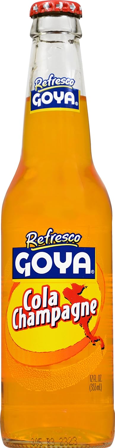 Goya Refresco Cola Champagne, 12 Ounce - Case 1