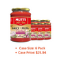 Mutti Positano Sauce for Pizza with Garlic & Oregano, 14 oz. | Italy’s #1 Brand of Tomatoes | Tomato Sauce for Pizza | Vegan Friendly & Gluten Free | No Additives or Preservatives - 1 Case