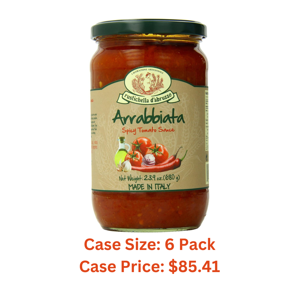 Rustichella D' Abruzzo Family Size Arrabbiata Sauce, 24 Fluid Ounce - Case 1