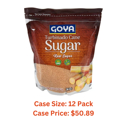 GOYA Turbinado Cane Sugar 32 Oz - Case 1