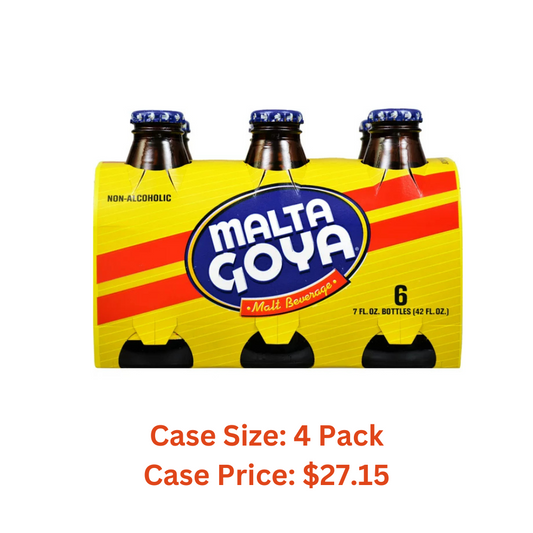 Goya Malt Beverage, 7 Fl Oz, - Case 1