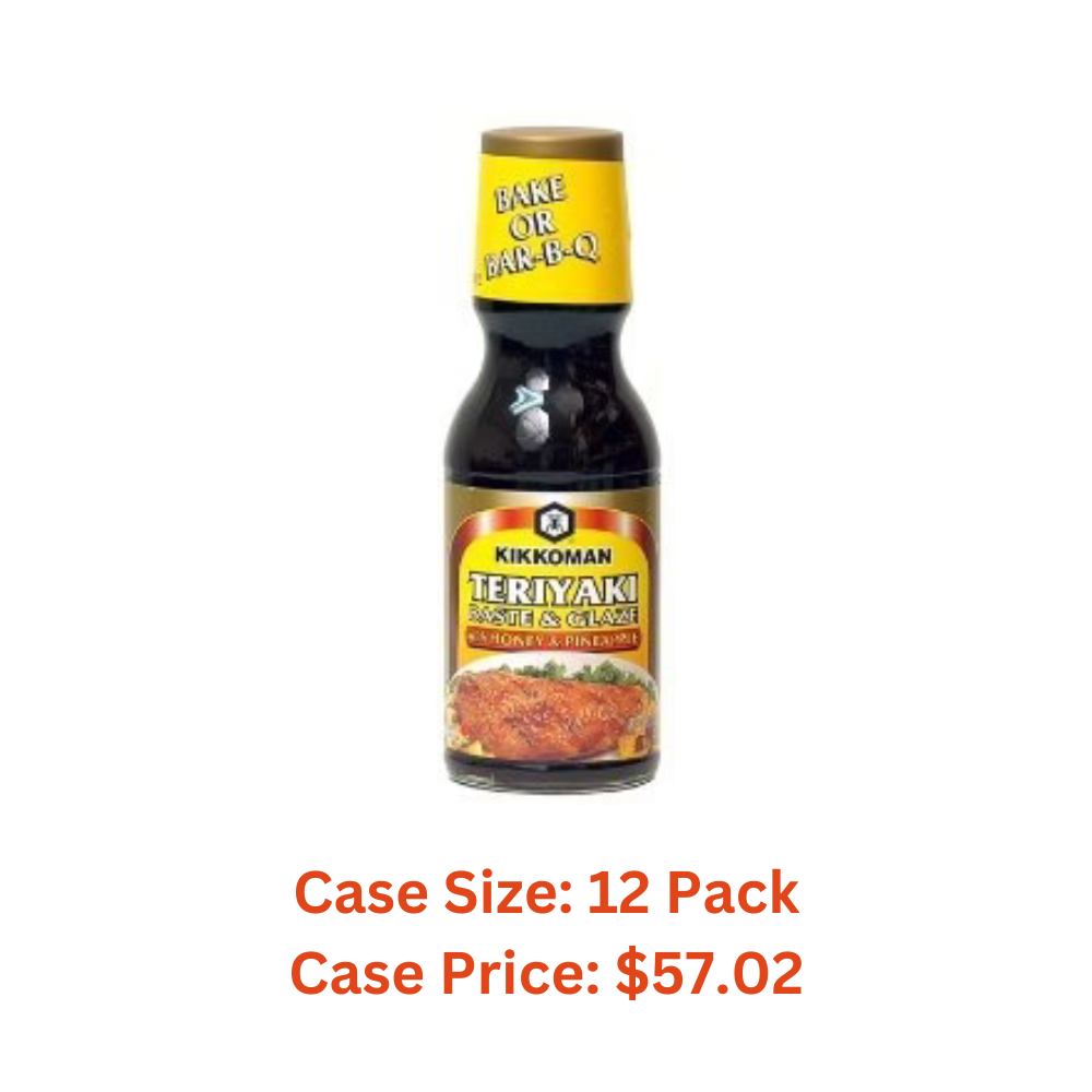 Honey & Pineapple Teriyaki Sauce 12.8 Oz. - Case 1