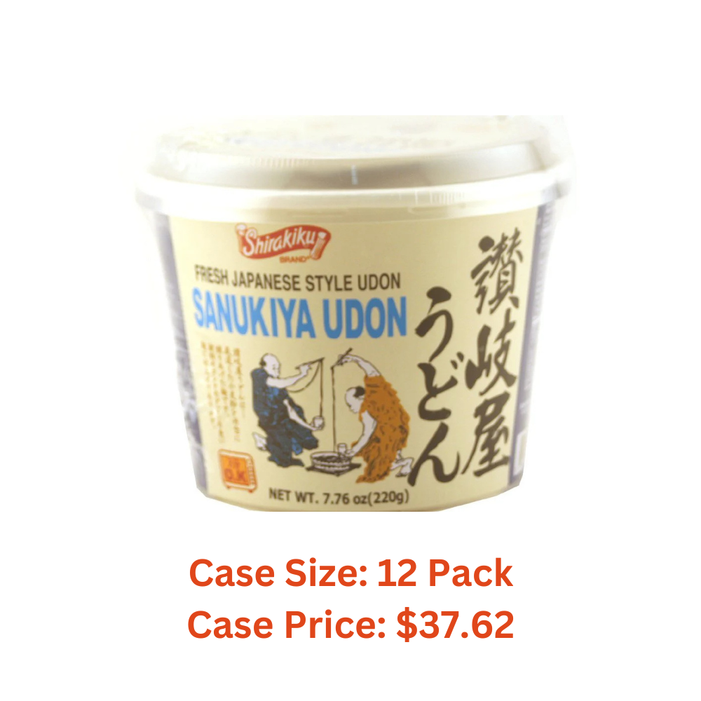 Shirakiku Sanukiya Instant Noodle cups - Case 1