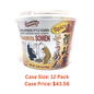 Shirakiku Sanukiya Instant Noodle Cups (Somen Spicy, Case 1)