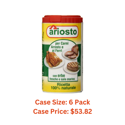 Ariosto Meat Seasoning, Roasted and Grilled, 2.8 Ounce Case 1