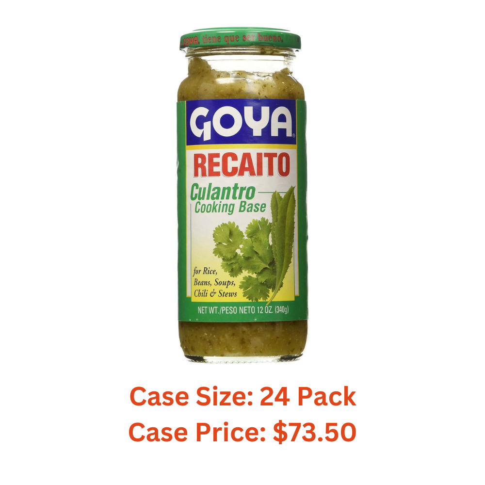 Goya Sofrito Tomato Cooking Base 12 Ounces - Case 1