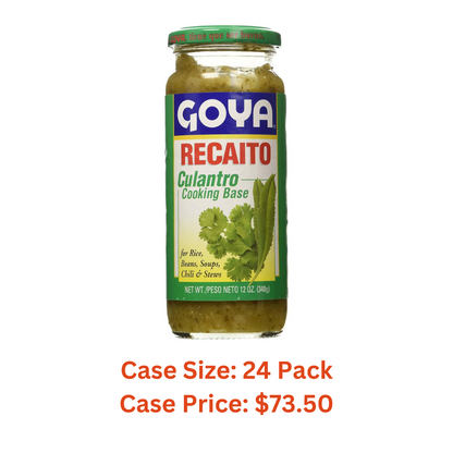 Goya Sofrito Tomato Cooking Base 12 Ounces - Case 1