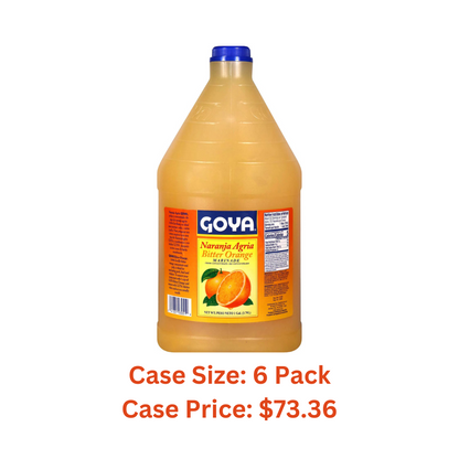 Goya Foods Bitter Orange Marinade, 128 Ounce 1 Gallon - 1 Case