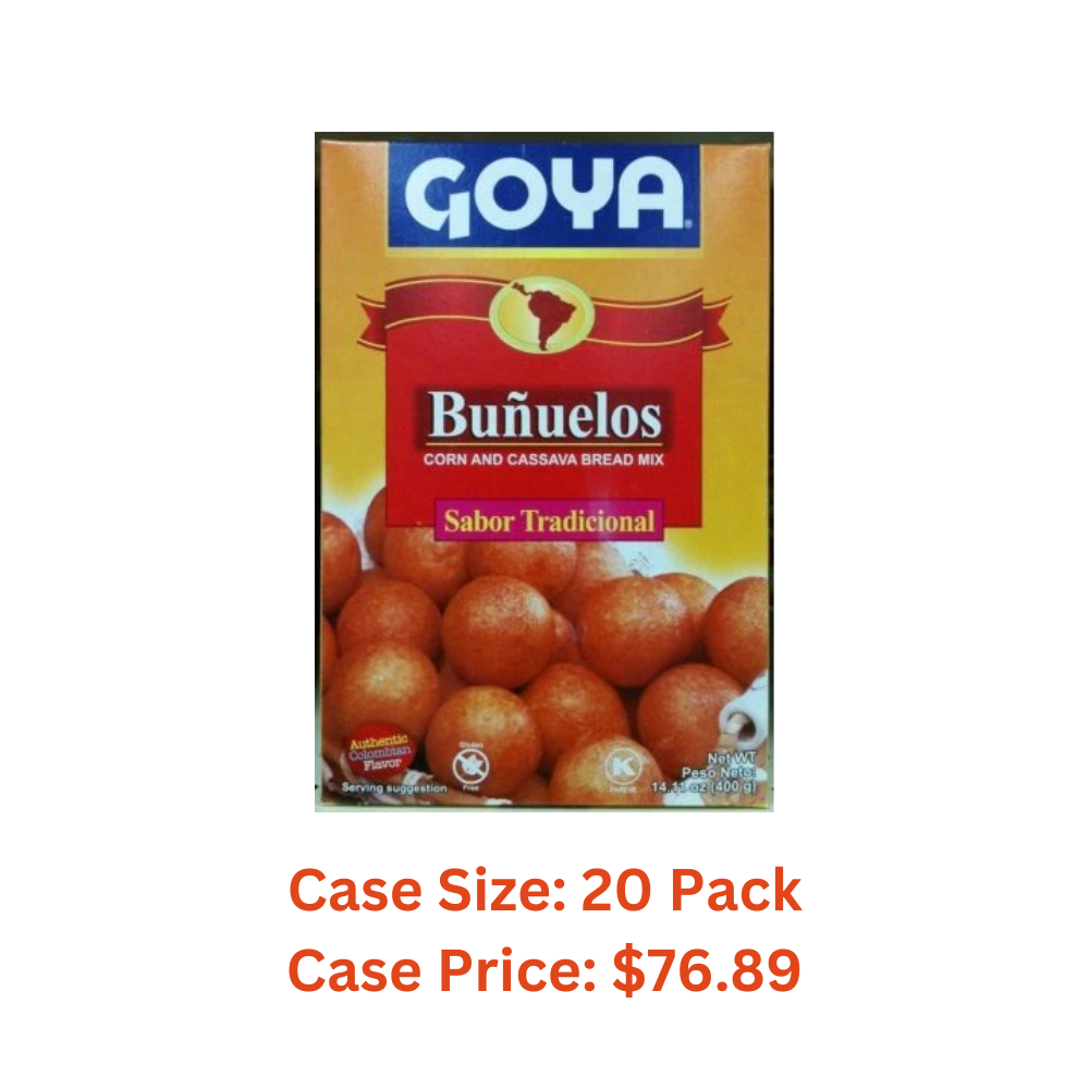 Goya Bunuelos - Corn and Cassava Bread Mix - Case 1