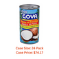 Goya Coconut Milk Cream of Coconut, 15 oz - Case 1