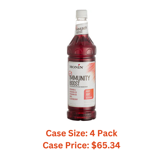 Monin Total Immunity Boost Beverage Enhancer 1 Liter - Case 1