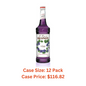 Monin - Violet Syrup, Mild and Floral, Great for Cocktails and Sodas, Gluten-Free, Non-GMO (750 ml, 25.4 fl.oz) - Case 1