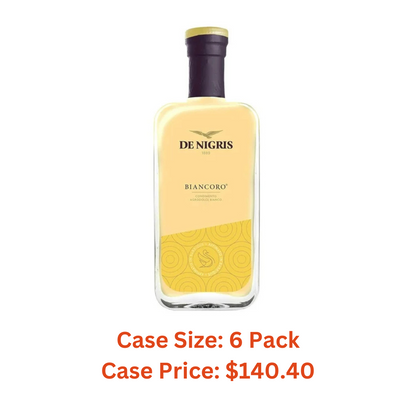 De Nigris Excellence Line - Biancoro Sweet White Wine Vinegar 8,5 Oz (250ml) | with Balsamic Vinegar From Modena Italy, Sweet And Sour Condiment | Aged - Case 1