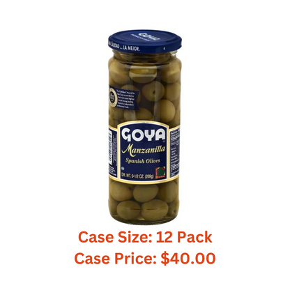 Goya Goya Olives, 9.5 oz -Case 1