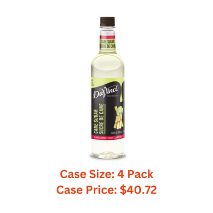 DaVinci Gourmet Classic Cane Sugar Syrup, 25.4 Fluid Ounce - Case 1