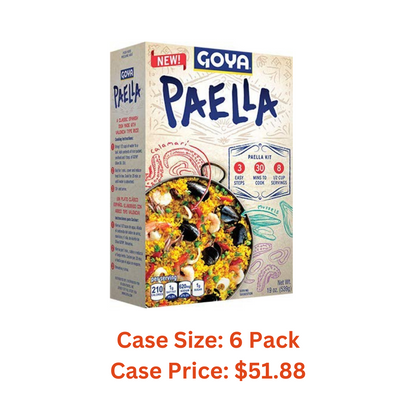 Goya Paella Rice Dinner Kit, 19 Ounce - Case 1