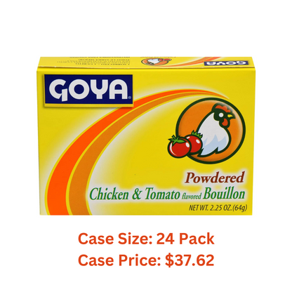 Goya Foods Chicken & Tomato Bouillon, 2.15 Ounce - Case 1