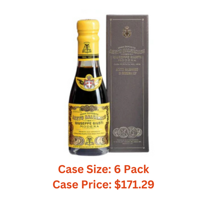 Giuseppe Giusti 4 Gold Medals "Quarto Centenario" Champagnottina In a Gift Box Traditional Balsamic Vinegar of Modena Aged Over 15 Years Old - 100ml - 1 case