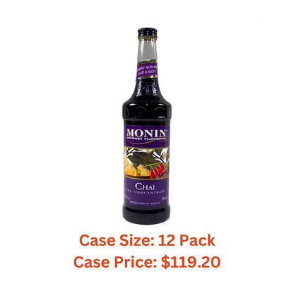 Monin Chai Tea Concentrate - Case 1