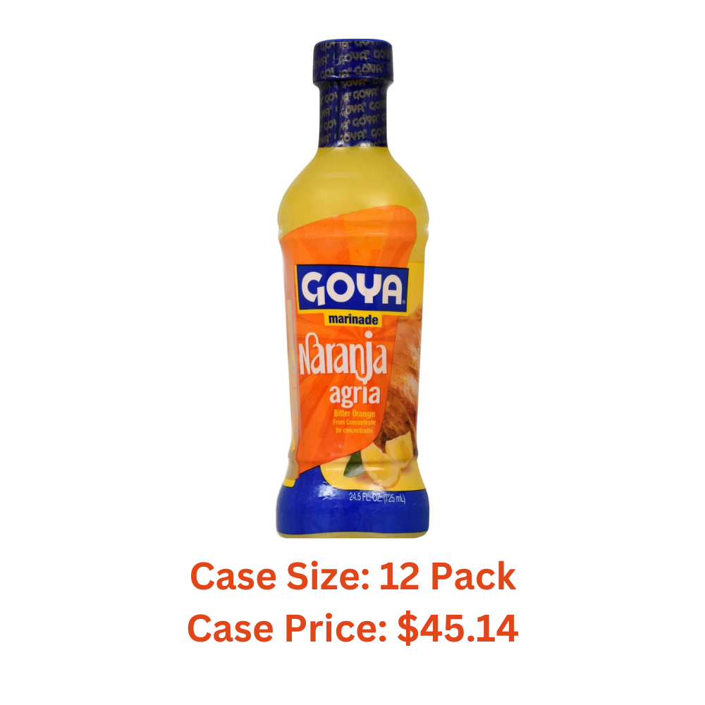 Goya Marinade, Naranja Agria, 24.5 Oz - Case 1