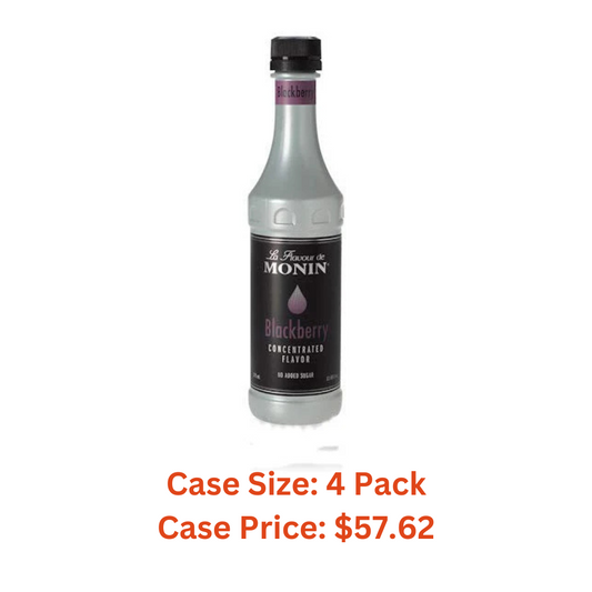 Monin Blackberry Concentrated Flavor, 375 Milliliter -- 4 per case.