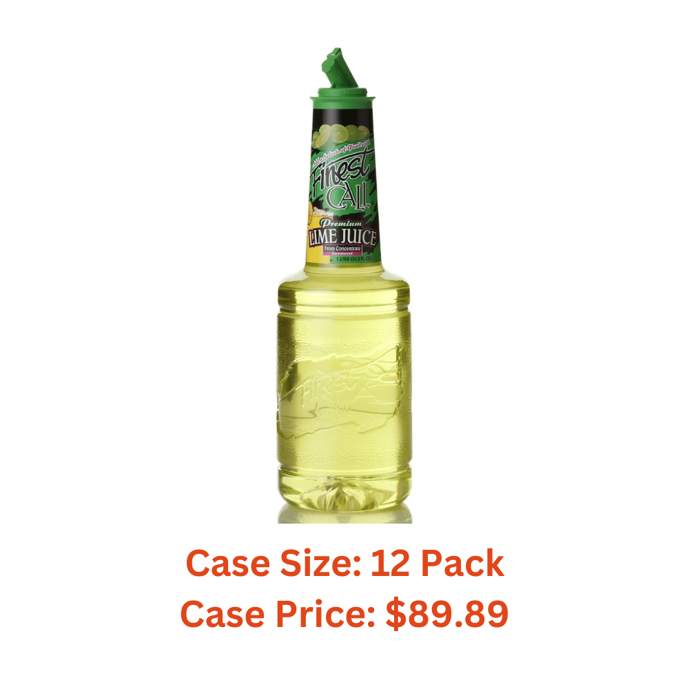 Finest Call Lime Juice, 1 L- Case 1