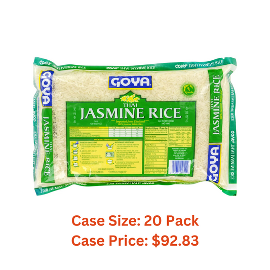 Goya Thai Jasmine White Rice, 32 oz - Case 1