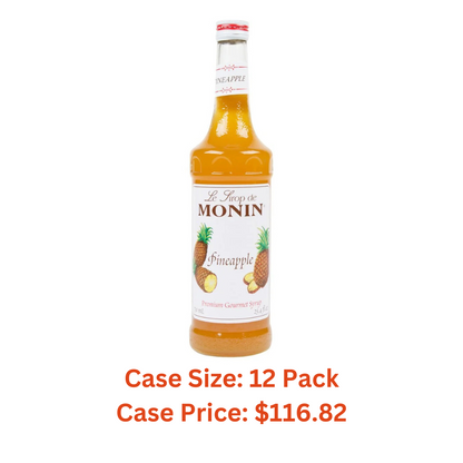 Monin Syrup - Pineapple - 750 ml - Case 1