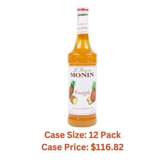 Monin Syrup - Pineapple - 750 ml - Case 1