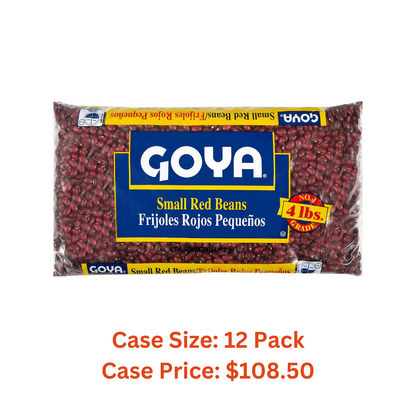 Goya Small Red Beans, 4 lb - Case 1