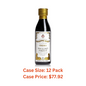 Giuseppe Giusti Italian Crema Balsamic Glaze Vinegar Reduction of Modena IGP, Natural Flavored Balsamic Vinegar Glaze Made With Balsamic Vinegar of Modena, Imported from Italy - 8.45 fl oz (250 ml) - 1 Case