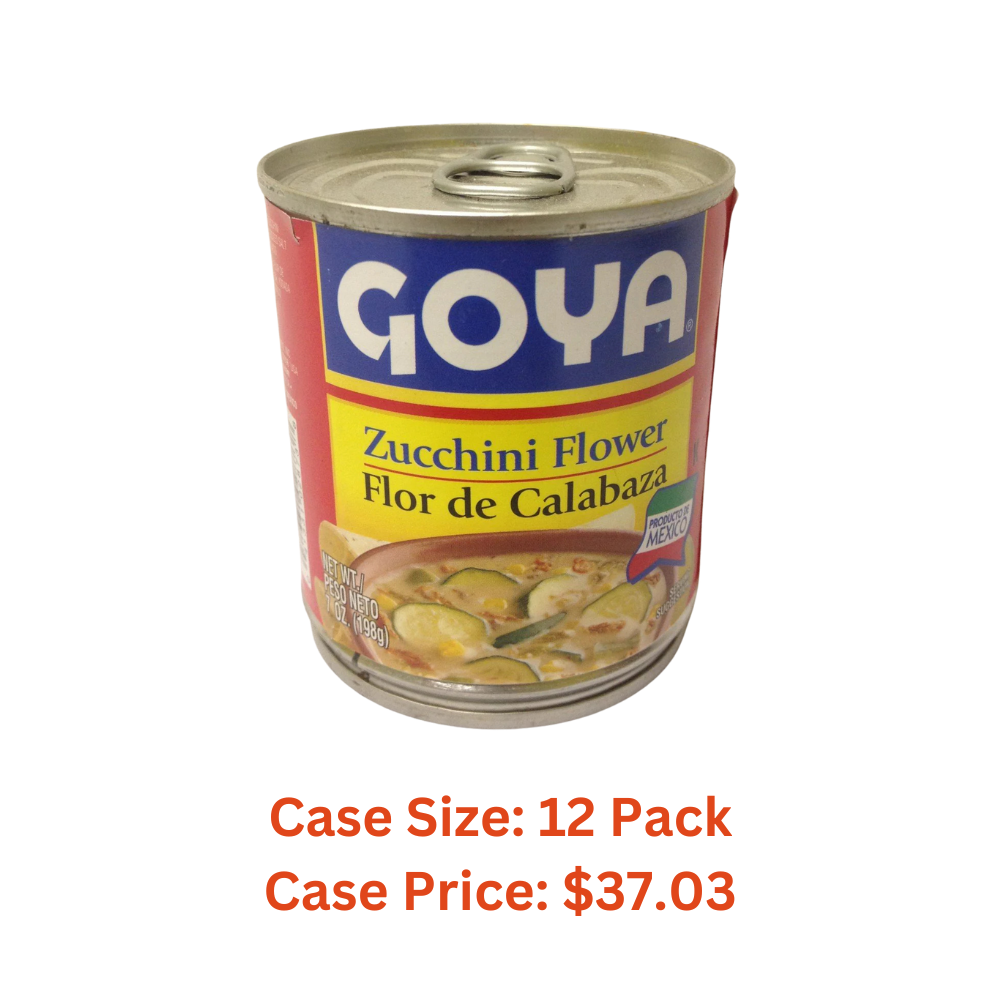 Goya Zucchini Flower, 7 Ounce - Case 1