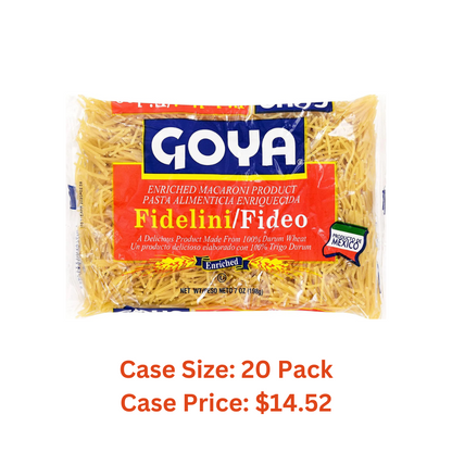 Goya Fidelini Pasta, 7 Ounce - Case 1