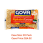 Goya Alphabet Pasta, 7 Ounce - Case 1