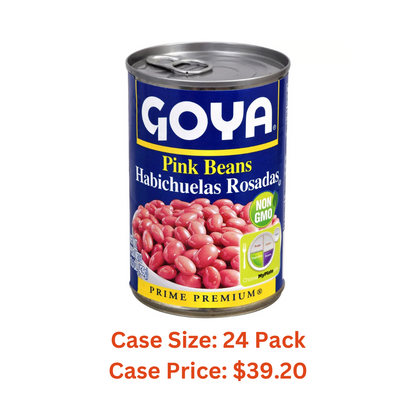 Goya Pink Beans 15.5 Oz - Case 1