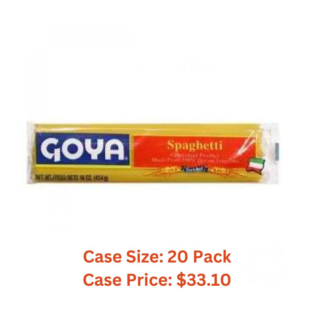 Goya Spaghetti Pasta, 1 Pound - Case 1