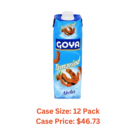 Goya Tamarind Nectar, 33.8 oz - Case 1