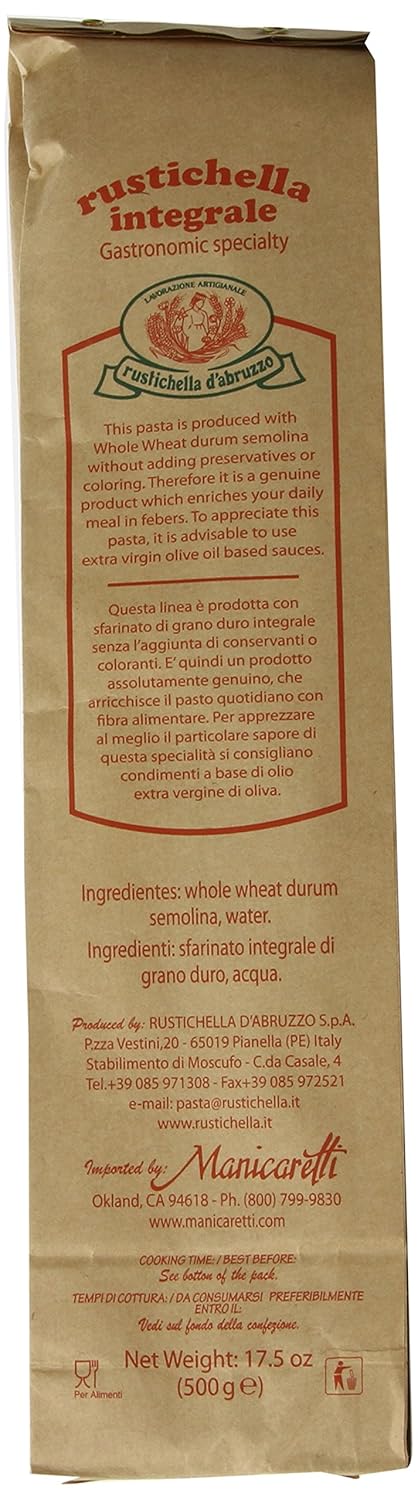 RUSTICHELLA D ABRUZZO PASTA WHL WHT SPGHTTI - Case 1