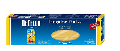 De Cecco Semolina Pasta, Linguine Fini No.8, 1 Pound Case 1