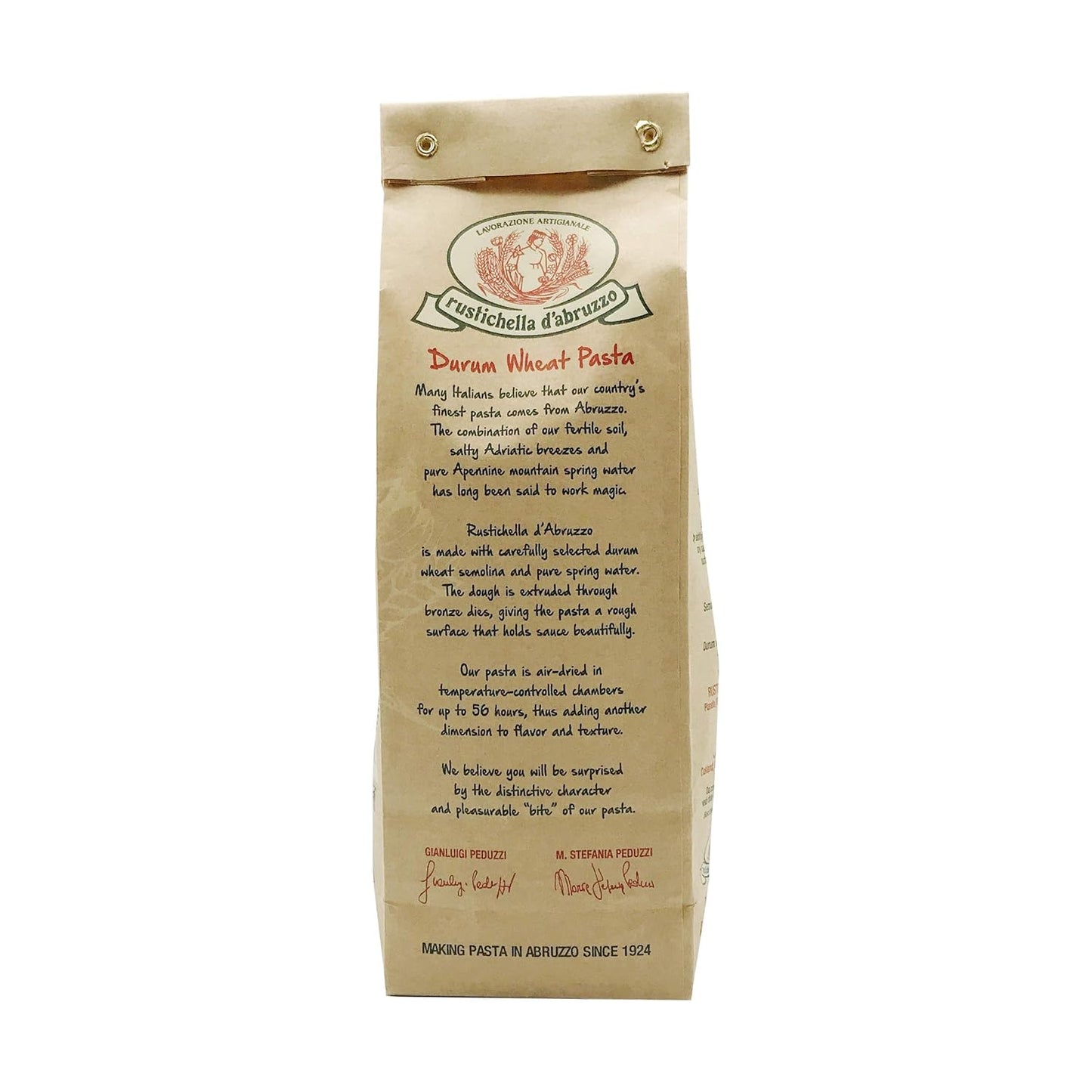 Rustichella D' Abruzzo Orzo Durum Wheat in Brown Paper Bag, 1.1 Pound - Case 1