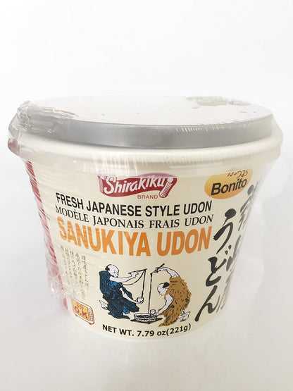 Shirakiku Sanukiya Instant Noodle cups - Case 1