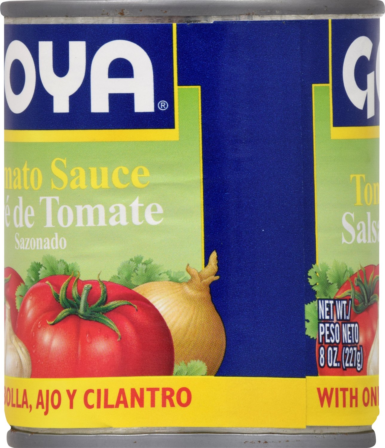 Goya Foods Tomato Sauce with Cilantro, Onion & Garlic, 8 Ounce - Case 1