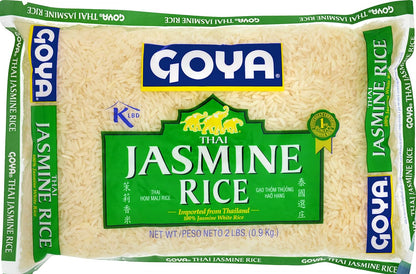 Goya Thai Jasmine White Rice, 32 oz - Case 1