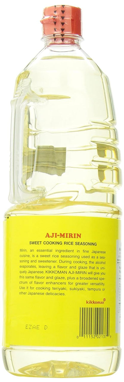 Kikkoman Manjo Aji Mirin Cooking Rice Seasoning, 60-Ounce - Case 1