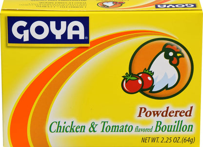 Goya Foods Chicken & Tomato Bouillon, 2.15 Ounce - Case 1