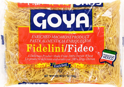 Goya Fidelini Pasta, 7 Ounce - Case 1