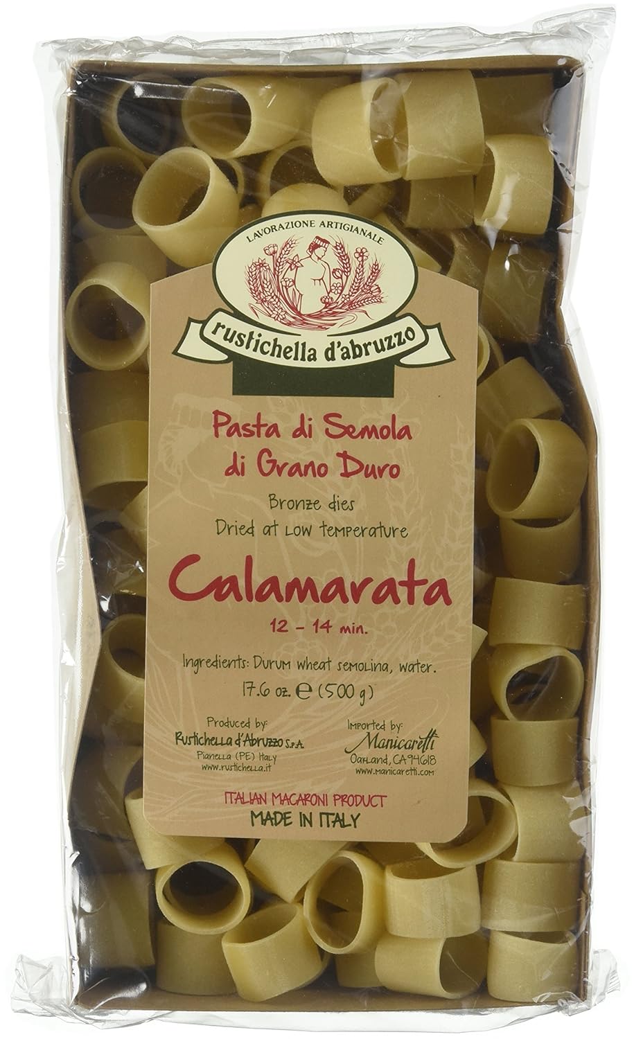 Rustichella d'Abruzzo Calamarata 17.6 oz. - Case 1