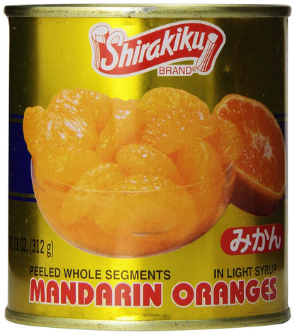 Shirakiku Mandarin Oranges, 11-Ounce - Case 1